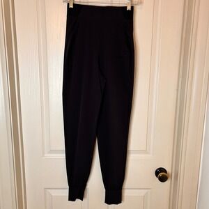 Nike Dri-FIT Women Black High Rise Tapered Jogger Pants Tall XS